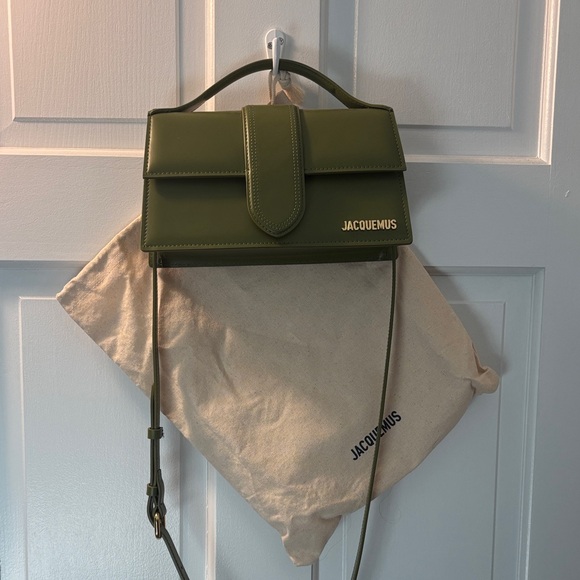 Jacquemus Handbags - Jacquemus Le Grand Bambino - Green Crossbody Bag